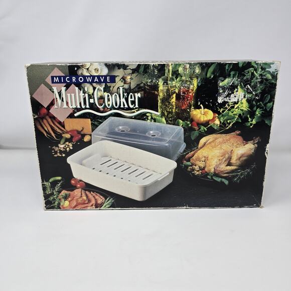 Microwave multi-cooker Pre-Owned, Open Box, Barely Used, Excellent Condition - Picture 3 of 16